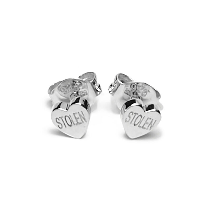 Stolen Girlfriends Club Mini Stolen Heart Earrings image number 0